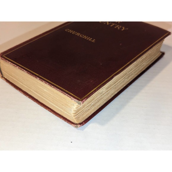 Antique 1915 A Far Country Winston Churchill HC Book Macmillan Co First Edition - Picture 3 of 12